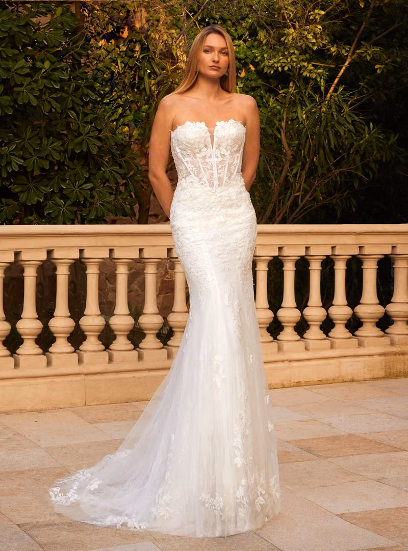 Abito da sposa 316638 di Celli Spose, collezione 2027, vista frontale