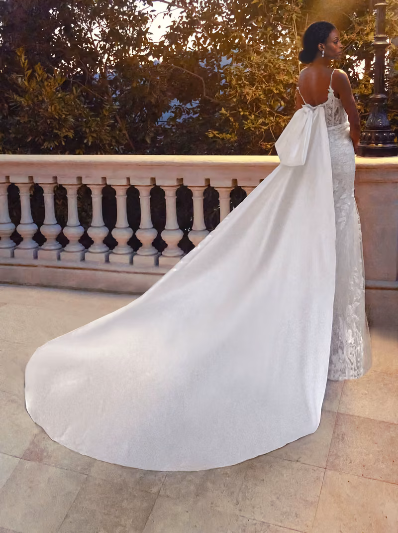 Abito da sposa 316643 di Celli Spose, collezione 2027, vista posteriore